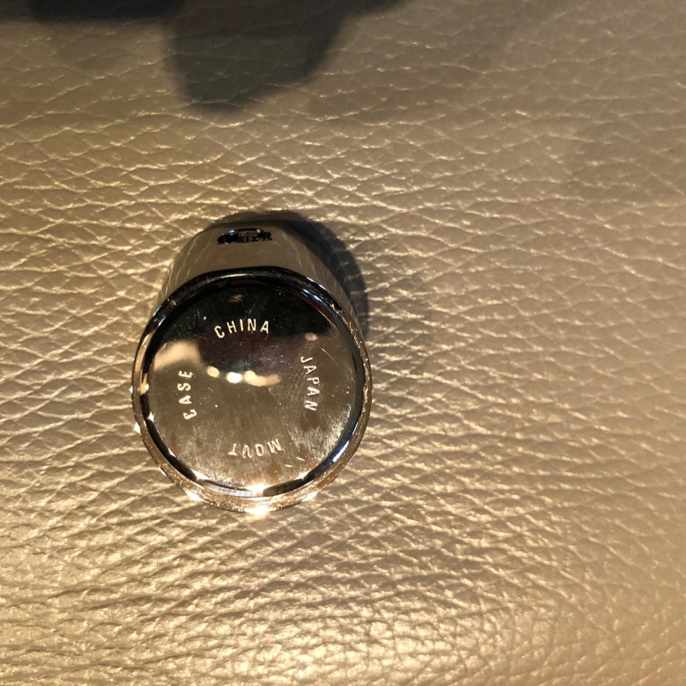 Movado Mini stainless steel desk clock - Picture 5 of 5